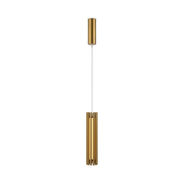 Hängeleuchte LED Aluminium Glas Ø 8,1 cm rund 330 lm