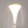 LED Hängelampe Aluminium Glas D: 20 cm rund in Gold