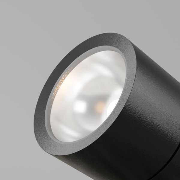 Lampe dallée LED aluminium verre 22,2 cm avec piquet de terre