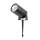 Lampe dallée LED aluminium verre 22,2 cm avec piquet de terre