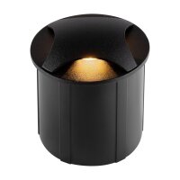 Einbauleuchte Wand Aluminium LED IP65 rund D: 6,2 cm