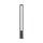 LED Pollerleuchte Metall 200 cm hoch IP65 Graphit eckig
