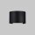 LED Außenlampe Wand Metall IP54 Up Down 400 lm Schwarz