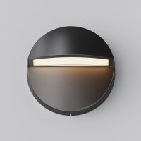 LED Wandlampe außen Aluminium Ø 12 cm rund...