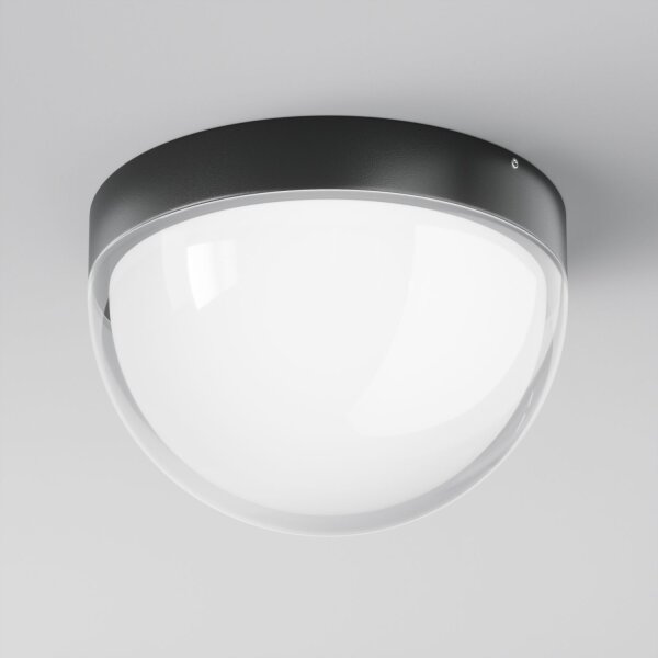 LED Außenleuchte Aluminium IP65 3000 K warmweißes Licht