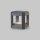 LED Pollerleuchte Aluminium IP65 15,1 cm hoch Grau TIM