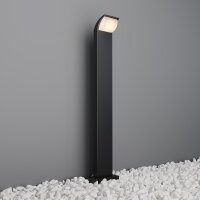 LED Außenlampe Aluminium 80 cm hoch IP65 Graphit...