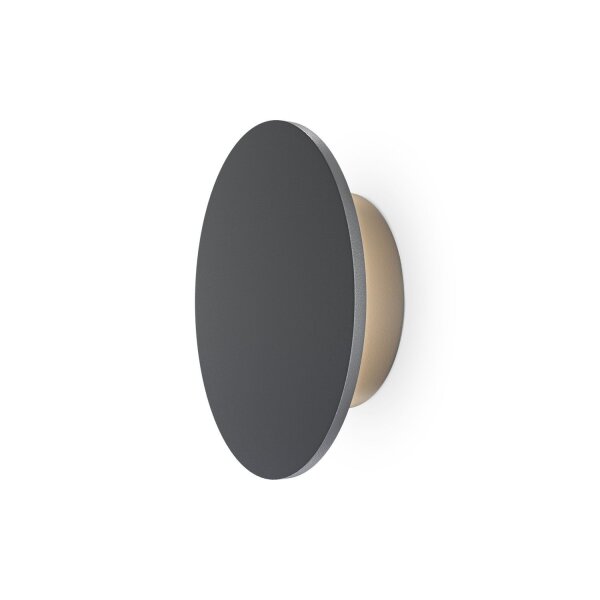 Außenlampe Wand LED Metall D: 14 cm cm breit IP65 rund