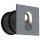 LED Einbauleuchte Wand Aluminium IP54 B: 7 cm Grau