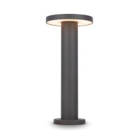 Stehleuchte außen Metall LED IP65 40 cm hoch Graphit