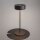Lampe de table aluminium LED Dimmer Touch ronde D : 12 cm