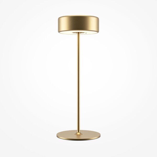 Lampe de table LED aluminium dimmable Touch D : 12 cm rond