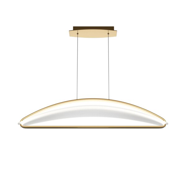 Pendelleuchte LED Aluminium H: max. 325 cm in Messing