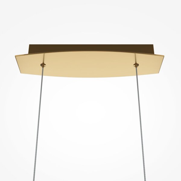 Pendelleuchte LED Aluminium H: max. 325 cm in Messing