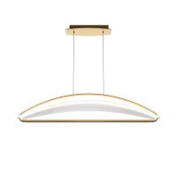 Pendelleuchte LED Aluminium H: max. 325 cm in Messing