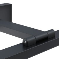 Lampe à miroir LED métal 49,5 cm de large...