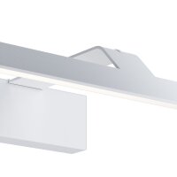 Lampe LED pour miroir métal 52 cm de large blanc...