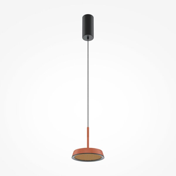 LED Hängelampe Aluminium Ø 15,3 cm rund H: max. 327 cm