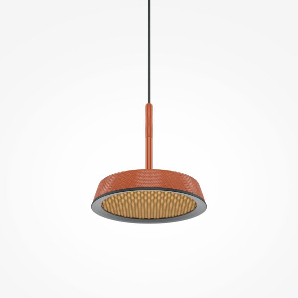 LED Hängelampe Aluminium Ø 15,3 cm rund H: max. 327 cm