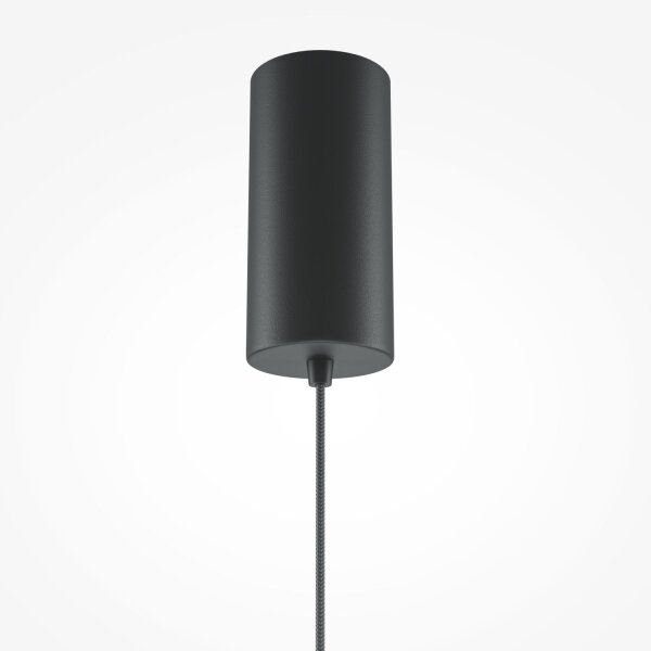 LED Hängelampe Aluminium Ø 15,3 cm rund H: max. 327 cm