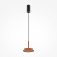 LED Hängelampe Aluminium Ø 15,3 cm rund H:...