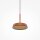 LED Hängelampe Aluminium Ø 15,3 cm rund H: max. 327 cm