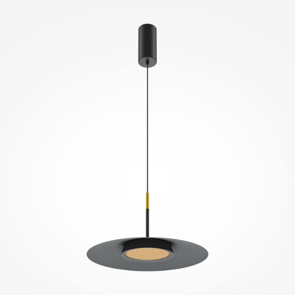 LED Pendelleuchte Aluminium warmweiß 3000 K 500 lm rund