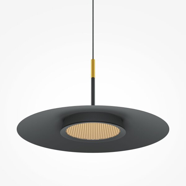 LED Pendelleuchte Aluminium warmweiß 3000 K 500 lm rund