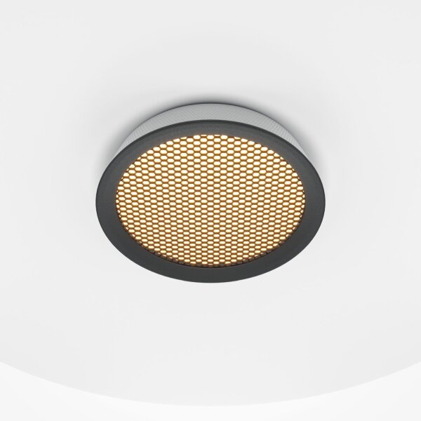 LED Pendelleuchte Aluminium warmweißes Licht 3000 K