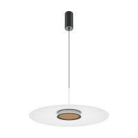 LED Pendelleuchte Aluminium warmweißes Licht 3000 K