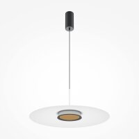 LED Pendelleuchte Aluminium warmweißes Licht 3000 K
