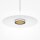 LED Pendelleuchte Aluminium warmweißes Licht 3000 K