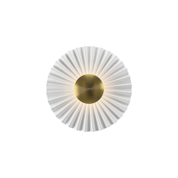 LED Wandleuchte dimmbar Metall rund Ø 30 cm 510 lm KAI