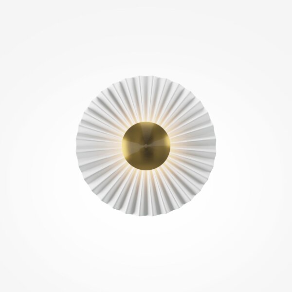 LED Wandleuchte dimmbar Metall rund Ø 30 cm 510 lm KAI