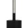 Lampadaire LED à intensité variable Métal 145 cm de haut Noir