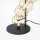 Stehlampe LED Metall 154,7 cm hoch in Gold 3000 lm LEON