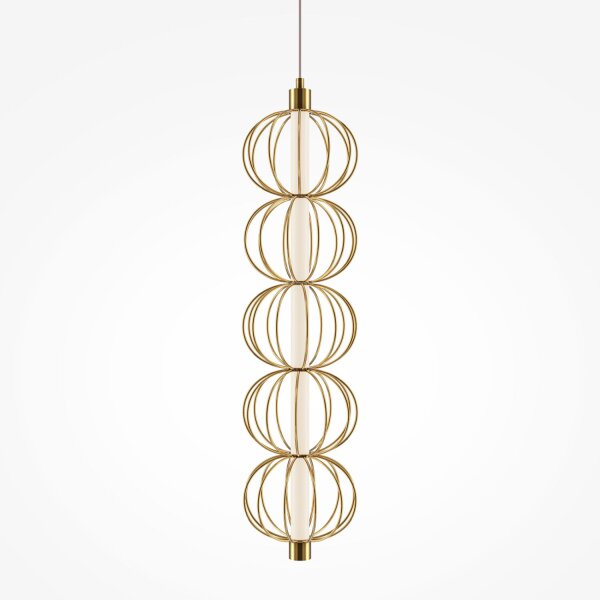 Suspension métal LED 13,9 cm de large H : max. 375,8 cm