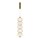 Suspension métal LED 13,9 cm de large H : max. 375,8 cm