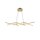 LED Pendelleuchte Aluminium H: max. 305,7 cm in Messing