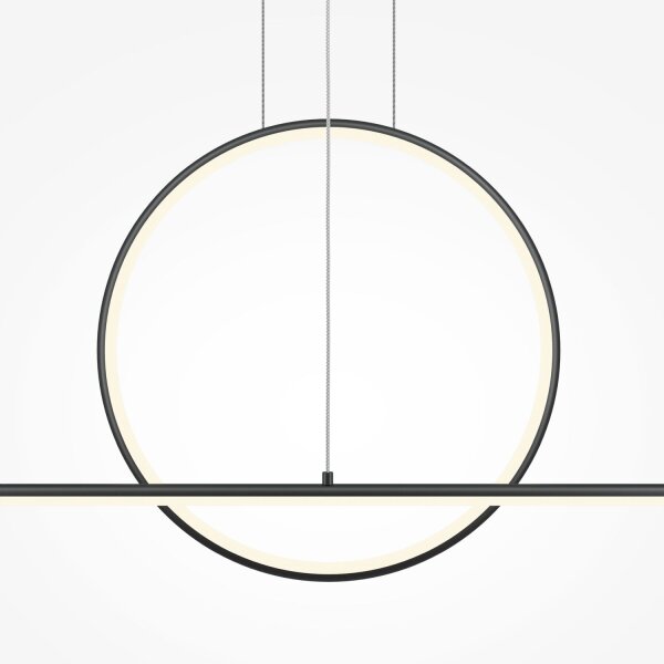 Suspension LED aluminium avec changement de couleur 3000-4000 K