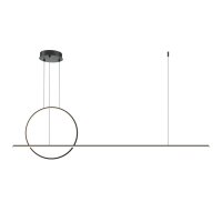 LED Pendelleuchte Aluminium mit Farbwechsel 3000-4000 K