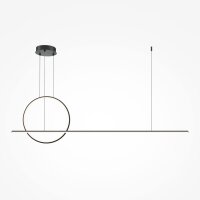 LED Pendelleuchte Aluminium mit Farbwechsel 3000-4000 K