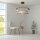 LED Kristall Kronleuchter Metall D: 80,5 cm rund Modern