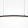 LED Hängeleuchte Metall H: max. 305,7 cm Schwarz 800 lm
