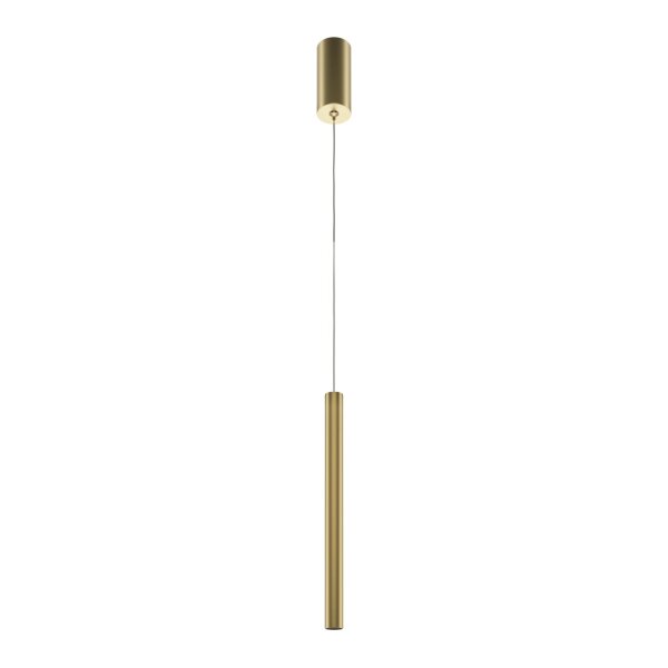 LED Hängeleuchte Aluminium rund Ø 3 cm H: max. 340 cm
