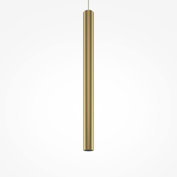 LED Hängeleuchte Aluminium rund Ø 3 cm H: max. 340 cm