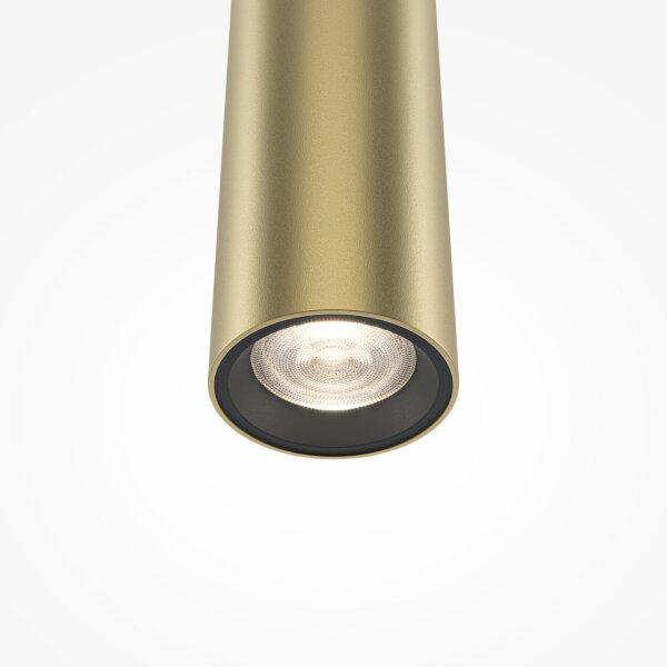 LED Hängeleuchte Aluminium rund Ø 3 cm H: max. 340 cm