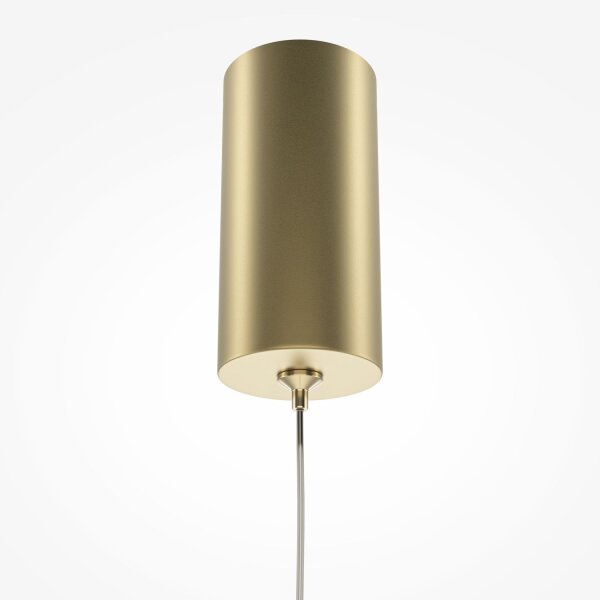 LED Hängeleuchte Aluminium rund Ø 3 cm H: max. 340 cm