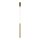 LED Hängeleuchte Aluminium rund Ø 3 cm H: max. 340 cm