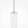 Lampe LED à suspendre aluminium blanc neutre 4000 K 500 lm